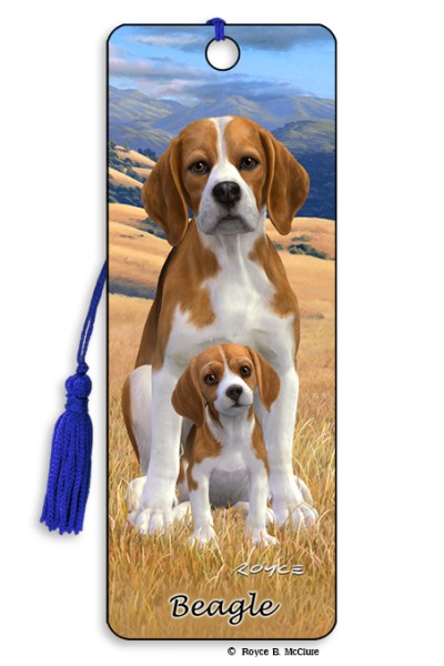 Royce Dog Breed Bookmark - Beagle  (6 Pack)
