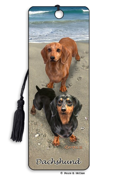 Royce Dog Breed Bookmark - Dachshund  (6 Pack)