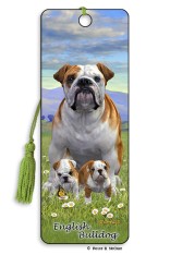Royce Dog Breed Bookmark - English Bulldog (6 Pack)