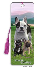 Royce Dog Breed Bookmark - French Bulldog (6 Pack)
