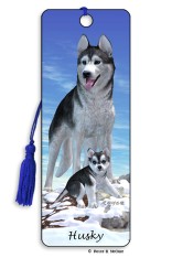 Royce Dog Breed Bookmark - Husky (6 Pack)