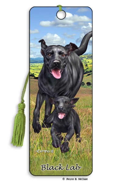 Royce Dog Breed Bookmark - Black Lab (6 Pack)