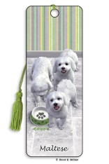 Royce Dog Breed Bookmark - Maltese  (6 Pack)