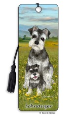 Royce Dog Breed Bookmark - Schnauzer (6 Pack)