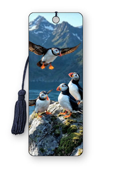Artgame Bookmark - Puffins (6 Pack)