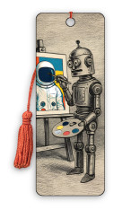 My Astronaut Bookmark - Robot Painter (6 Pack)