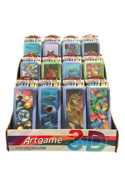 Pencil Tin Display (MUST BE FILLED) 