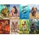 Dinosaur Fact Cards - Green (Each)