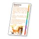 Dinosaur Fact Cards - Red (Each)