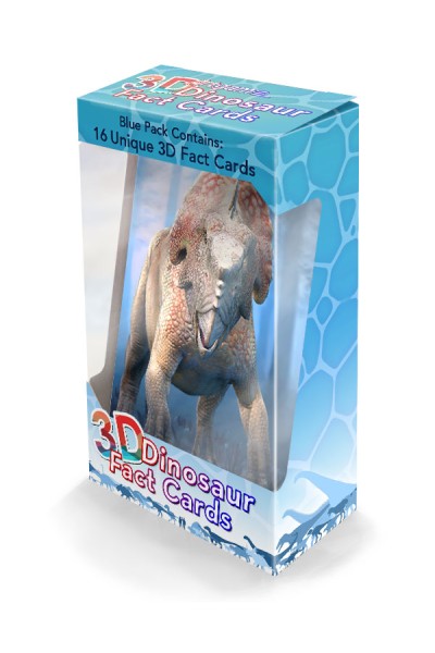 Dinosaur Fact Cards - Blue (Each)