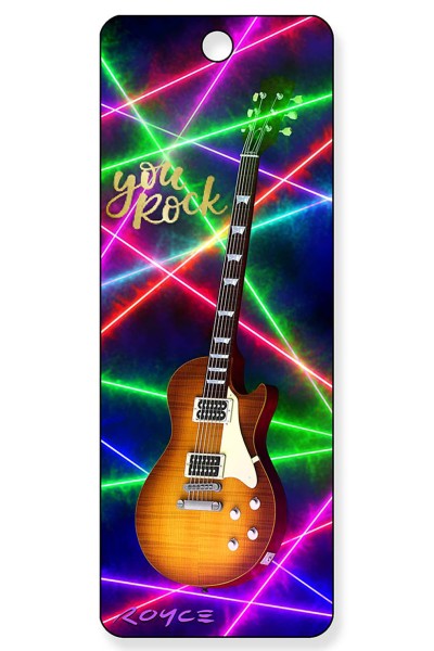 Gift Bookmarks - Guitars - You Rock (6 Pack)