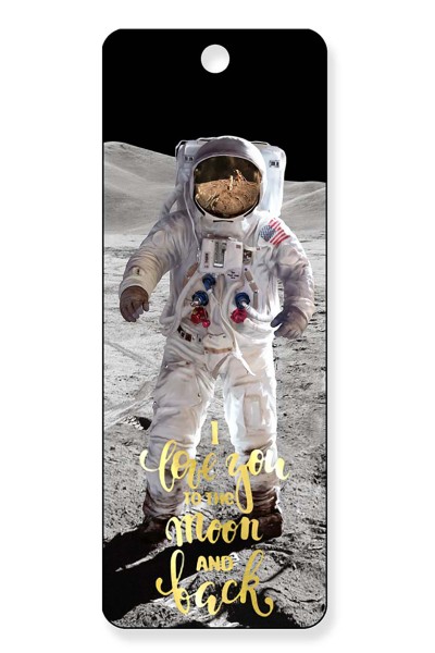 Gift Bookmarks - Moon Walk - Love You to the Moon and Back (6 Pack)