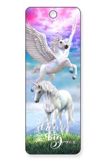 Gift Bookmarks - Pegasus and Unicorn - Dream Big (6 Pack)