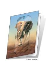 Royce Gift Card - Charging Elephant (5 Pack)