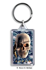 Royce Keyring - Skull (6 Pack)