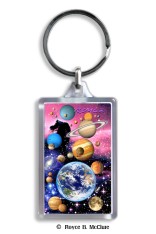 Royce Keyring - Planets (6 Pack)
