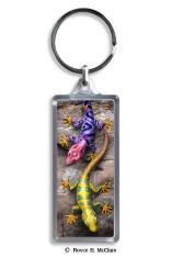 Royce Keyring - Geckos (6 Pack)