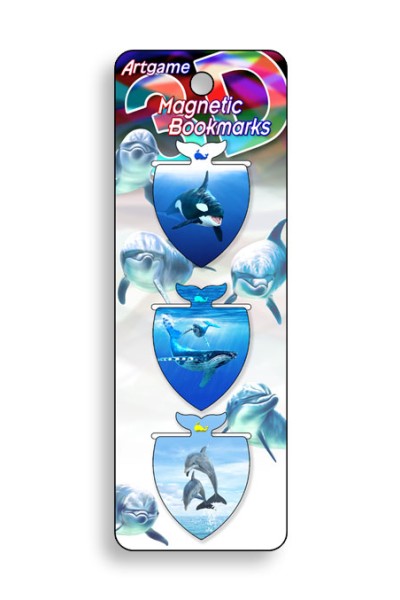 Royce Magnetic Bookmark - Marine Life (6 Pack)