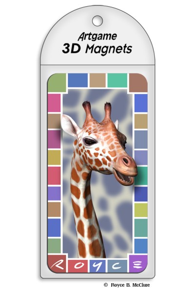 Royce Magnet - Giraffe (4 Pack)