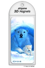 Royce Magnet - Polar Bears (4 Pack)