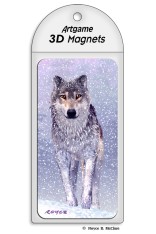 Royce Magnet - Snow Wolf (4 Pack)