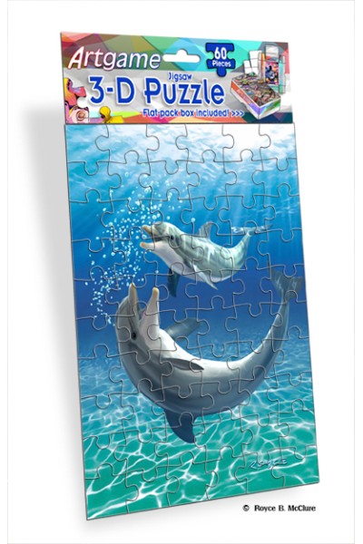 Royce 60pc Mini Puzzle - Bubbles (4 Pack)