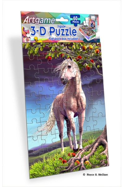 Royce 60pc Mini Puzzle - Horse Heaven (4 Pack)