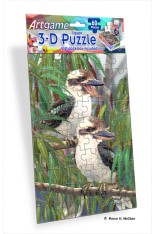 Royce 60pc Mini Puzzle - Kookaburras (4 Pack)