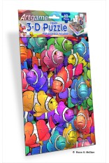 Royce 60pc Mini Puzzle - Clownfish (4 Pack)