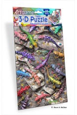 Royce 60pc Mini Puzzle - Geckos (4 Pack)