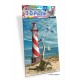 Royce 60pc Mini Puzzle - Lighthouse (4 Pack)