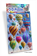 Royce 60pc Mini Puzzle - Balloons (4 Pack)