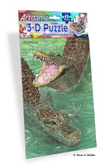 Royce 60pc Mini Puzzle - Gators Flip (4 Pack)