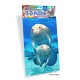 Royce 60pc Mini Puzzle - Manatees Flip (4 Pack)