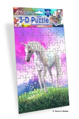 Royce 60pc Mini Puzzle - Unicorn and Pegasus (4 Pack)