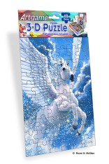 Royce 60pc Mini Puzzle - Unicorn and Pegasus (4 Pack)