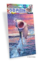 Royce 60pc Mini Puzzle - Sharks Flip (4 Pack)