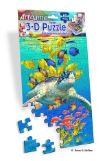 Royce 60pc Mini Puzzle - Turtle Reef (4 Pack)