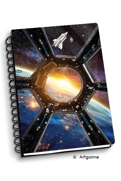 Artgame Small Notebook - ISS Cupola (4 Pack)
