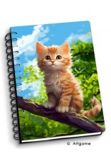 Artgame Small Notebook - Summer Kitten (4 Pack)