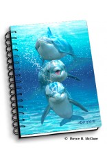 Royce Small Notebook - Dolphin Trio (4 Pack)