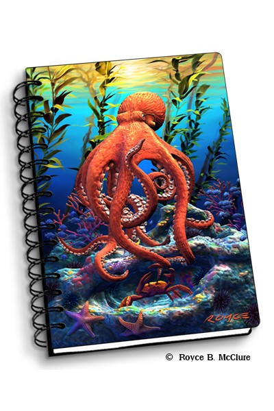 Royce Small Notebook - Big Bad Octopus (4 Pack)