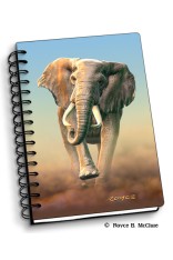 Royce Small Notebook - Charging Elephant (4 Pack)