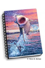 Royce Small Notebook - Leaping Shark (4 Pack)