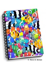 Royce Small Notebook - Humbugs and Clowns (4 Pack)