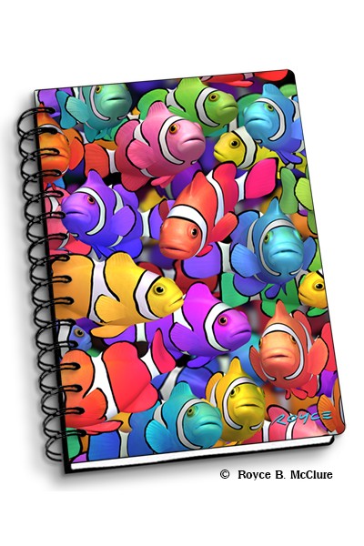 Royce Small Notebook - Clown School (4 Pack)
