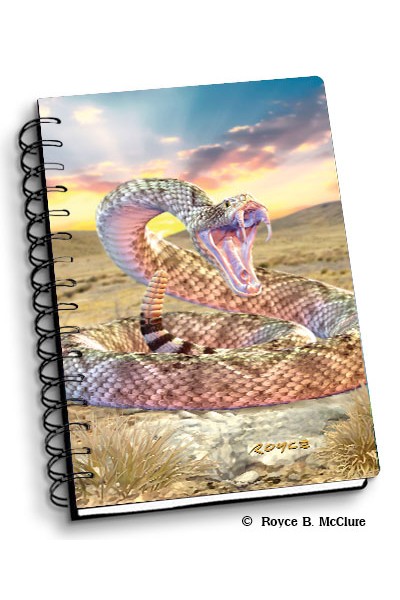 Royce Small Notebook - Rattlesnake (4 Pack)