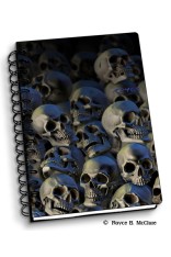 Royce Small Notebook - Dark Skulls (4 Pack)