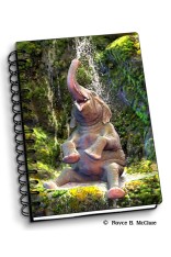 Royce Small Notebook - Elephant Bath (4 Pack)