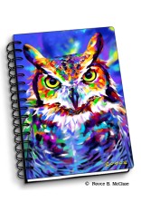 Royce Small Notebook - Great Horned Owl (4 Pack)